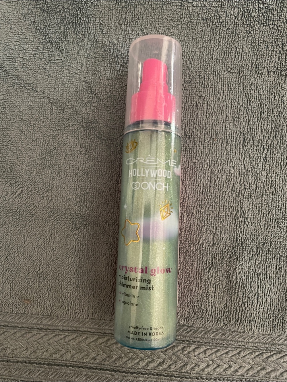 The Creme Shop Moisturizing Crystal Glow Shimmer Mist